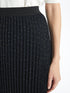 LC Waikiki Zippered Waist Polka Dot Chiffon Women's Pleated Skirt